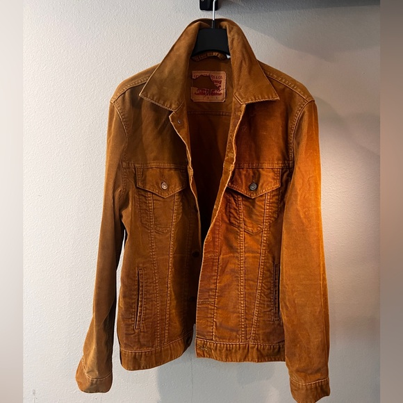 Levi’s Brown cord Denim Jacket - Picture 2 of 7